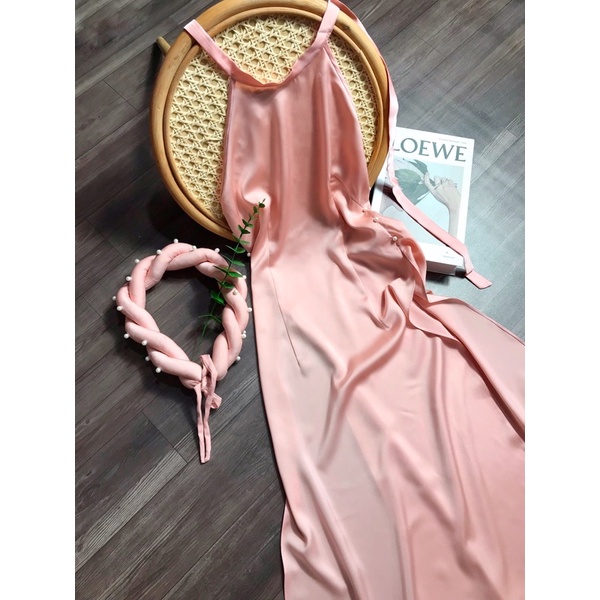 Set áo dài yếm kèm quần, mấn