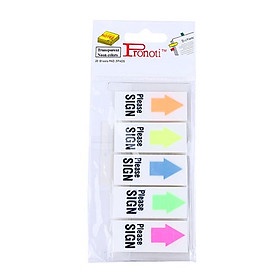 Miếng phân trang Please sign 5 màu N-PR01