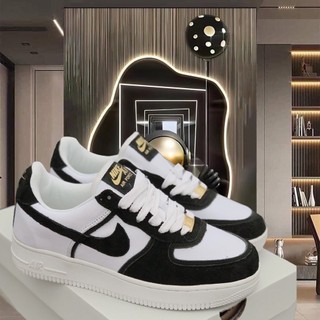 Giày Thể Thao Nam Nữ, Giày Nike Trắng xám lông chuột Air Force 1 Hàng Đẹp Full Box Bill hót. giày à1 nam hót
