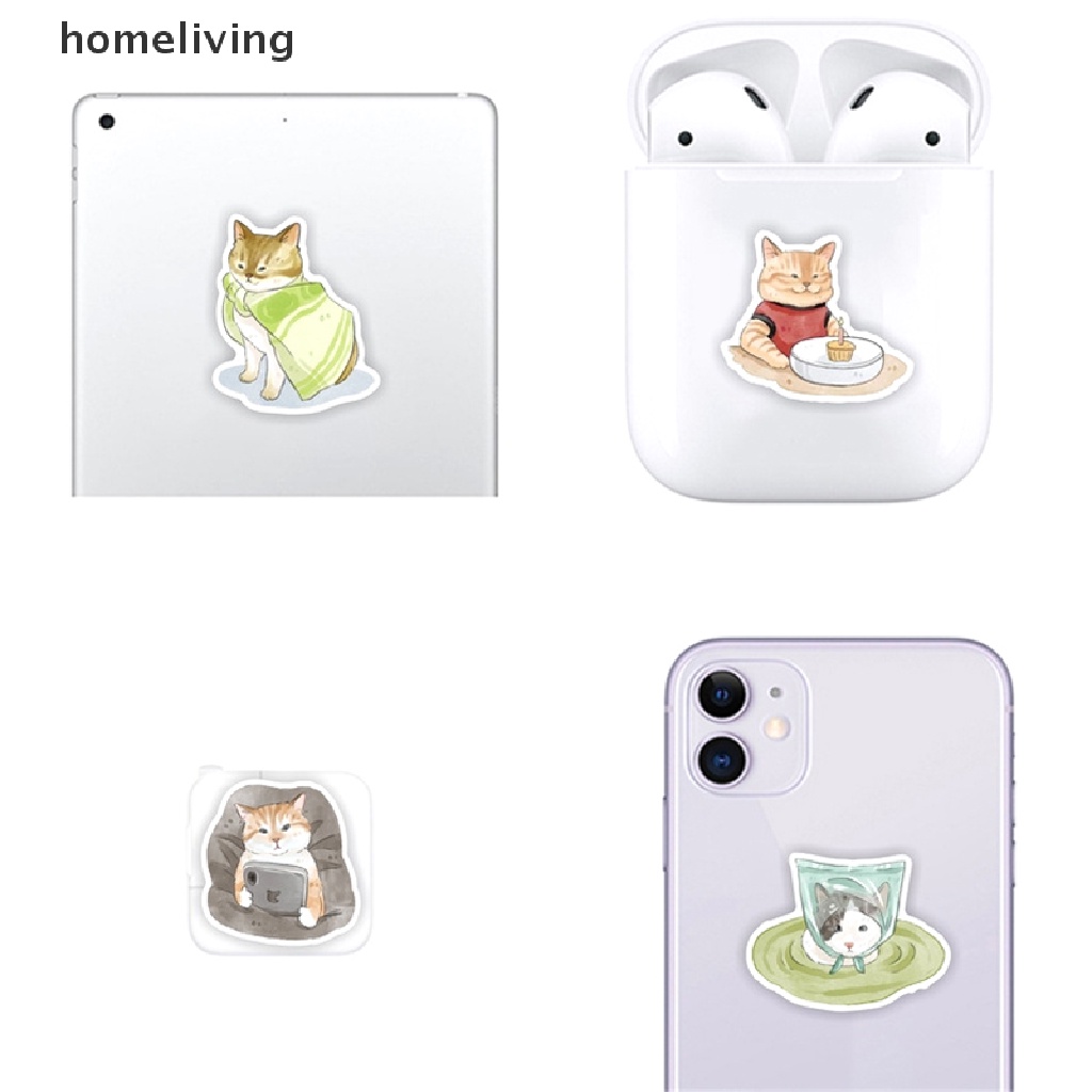 Set 50 Miếng Dán Trang Trí Hình Động Vật Dễ Thương