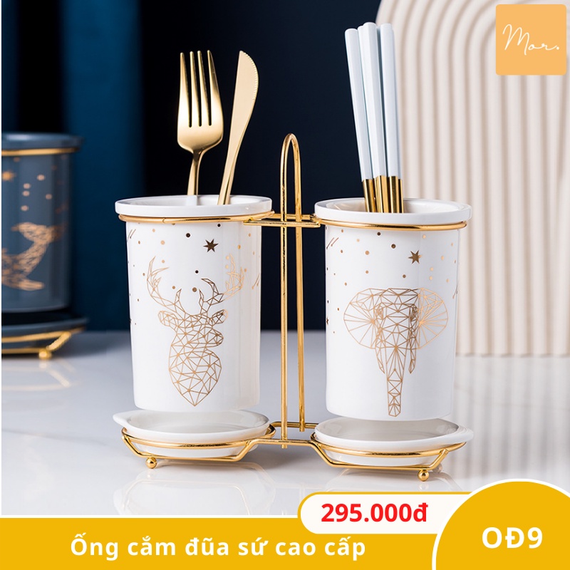 Ống cắm đũa sứ cao cấp