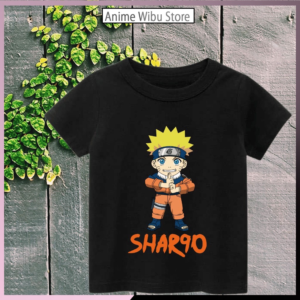 Áo thun nam và nữ, Áo phông trẻ em in hình Uchiha itachi, Naruto, Kakashi, Áo mặc mát thoải mái