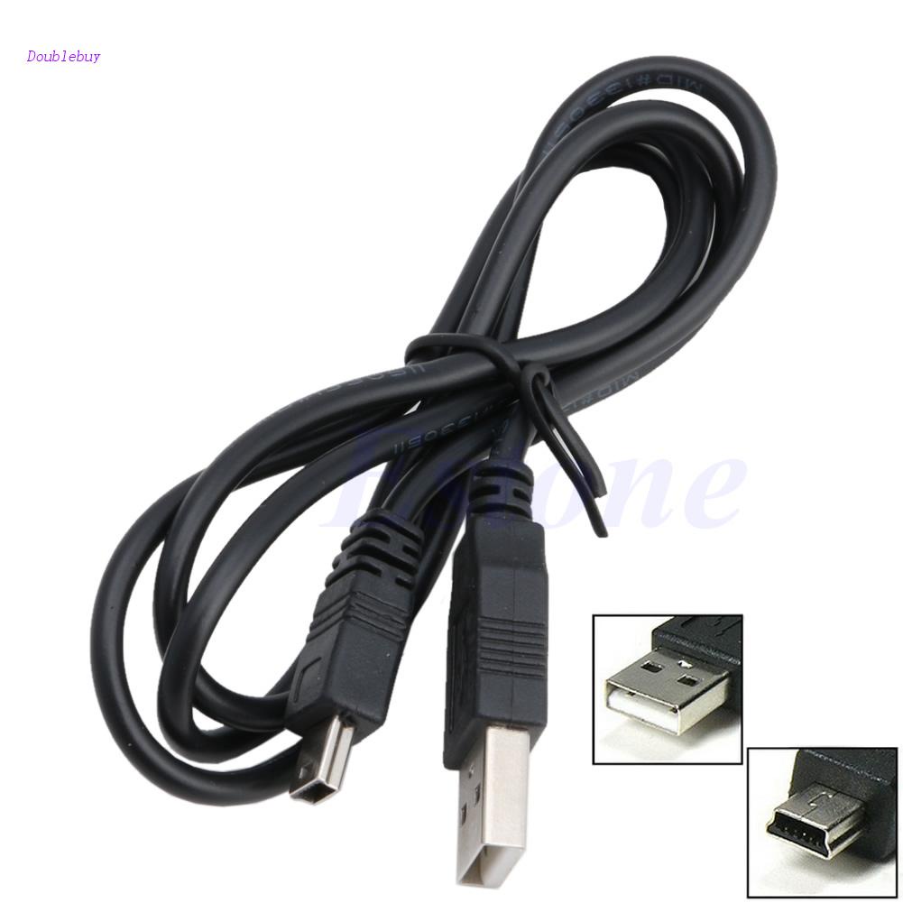 Cáp Sạc USB 2.0 5 Pin 0.8m A-Male Sang Mini-B Chất Lượng Cao