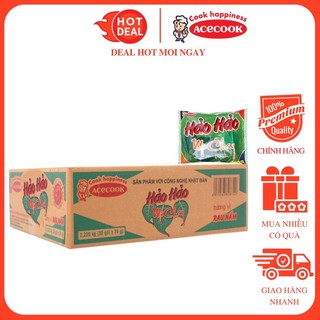 Thùng mì hảo hảo chay rau nấm