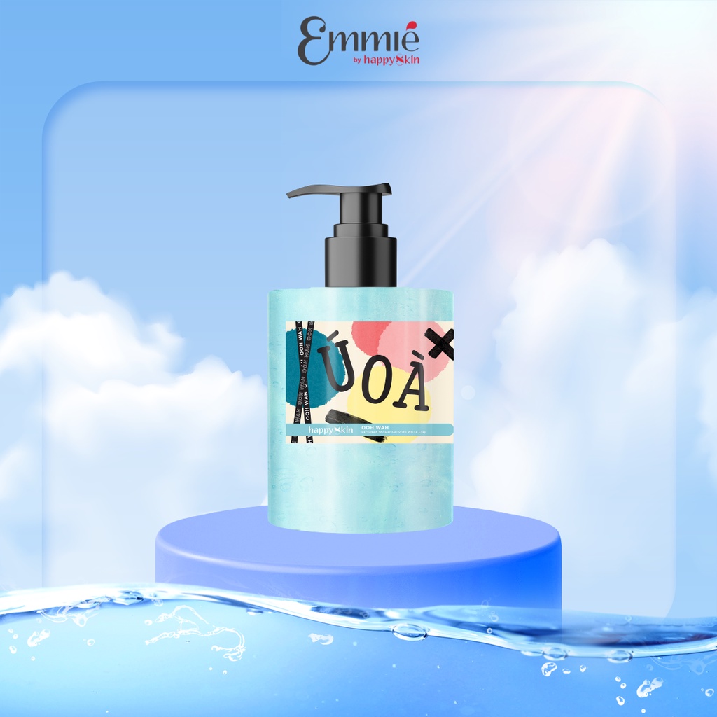 Sữa Tắm Đất Sét Nước Hoa 500ml Emmié by HappySkin