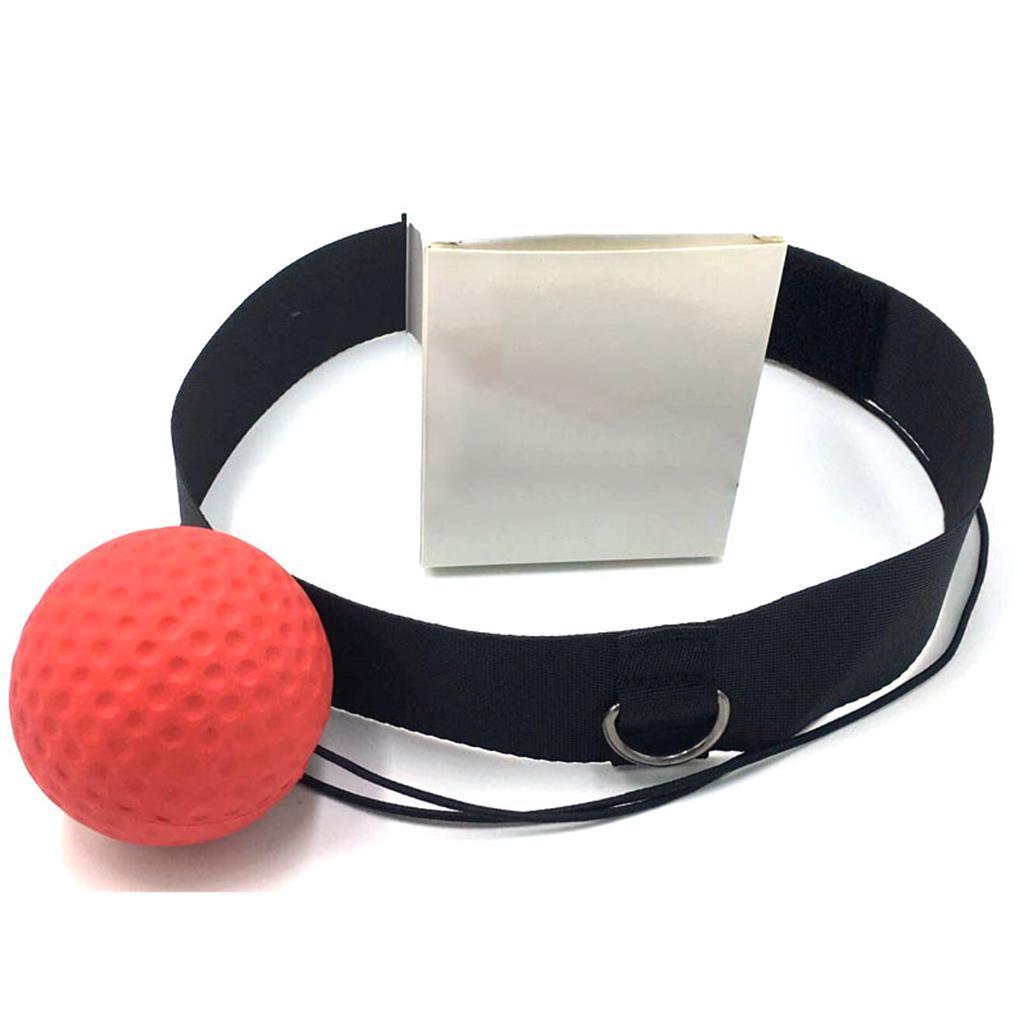 Bóng Phản Xạ Kèm Băng Đô Đeo Trán Tập Boxing Tiện Dụng
