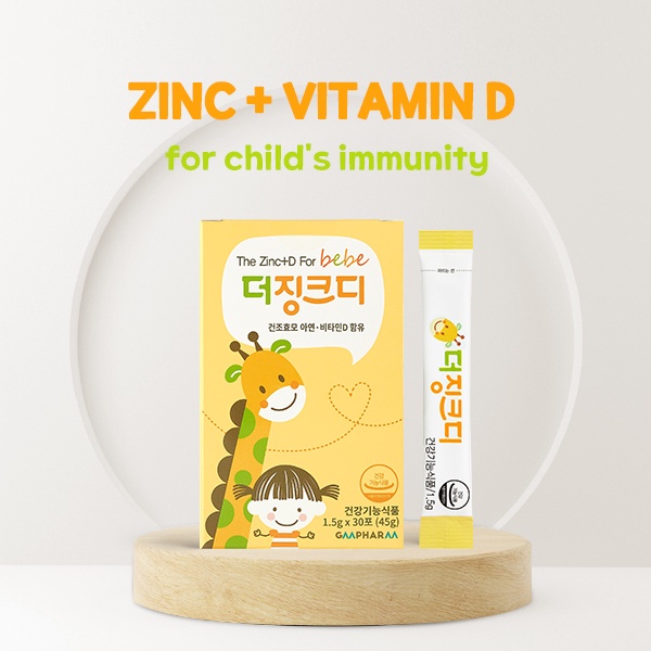 Gmpham The ZincD-Zinc Và Vitamin D Cho Bé
