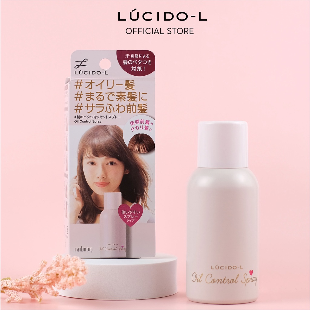 Xịt Chống Bết Tóc Lucido-L Oil Control Spray 70g