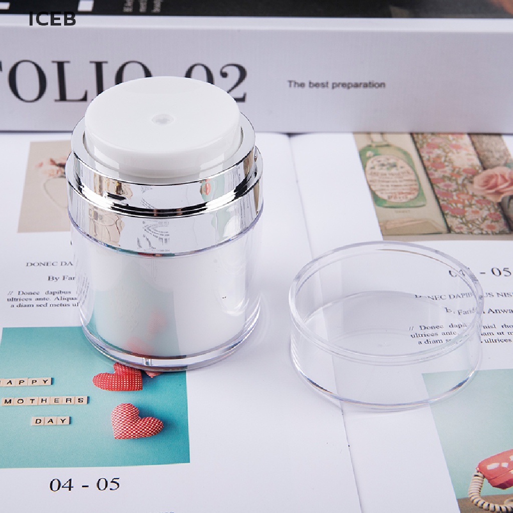 Lọ Rỗng Chiết Mỹ Phẩm Dạng Bơm Dung Tích 15 / 30 / 50ml