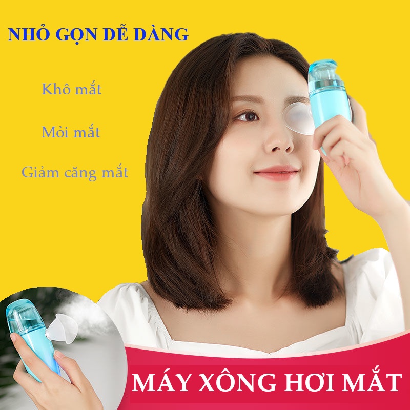 Máy xông hơi mắt dưỡng ẩm, giảm khô, giảm quầng thâm tăng sản xuất collagen vùng mắt