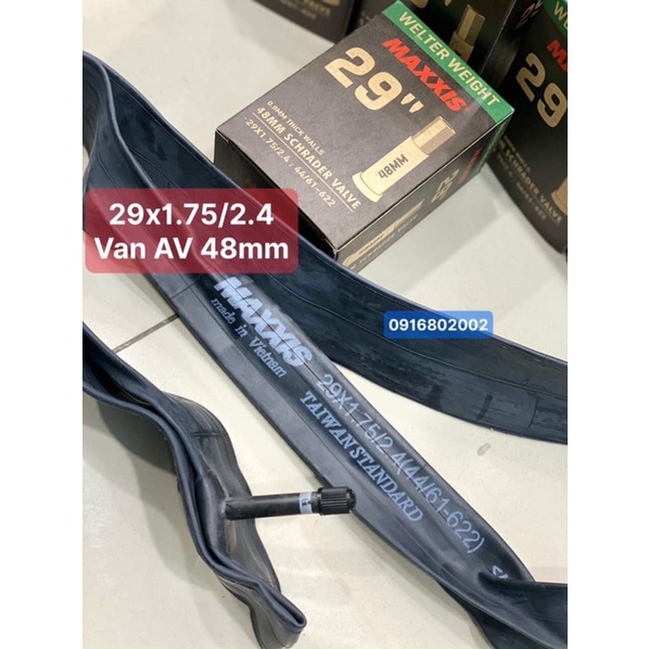 Ruột/Săm Xe Đạp MAXXIS 29x1.75/2.4 Van Xe Đạp & Van Honda