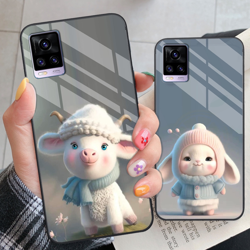 Ốp lưng VIVO V20 in hình 12 con giáp Hot trend siêu dễ thương