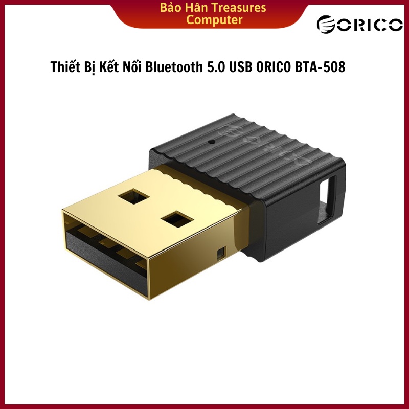 Thiết Bị Kết Nối Bluetooth 5.0 USB ORICO BTA-508 - Hàng Chính Hãng