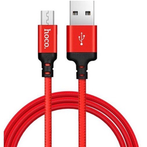 Dây Sạc HOCO Bọc Dù Sạc Nhanh 2.4A - Bảo Hành 03 Tháng