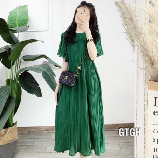 váy bầu cao cấp chất đũi Hàn mát mềm mịn💕đầm bầu hoa nhí siêu mát💕váy cho bà bầu free size 43-67kg