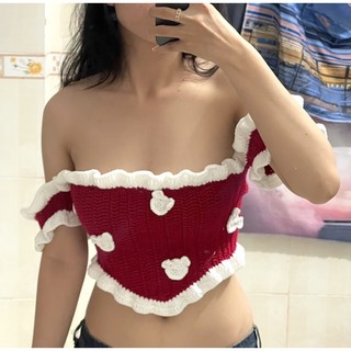 Áo Corset Len ( Crochet Handmade)