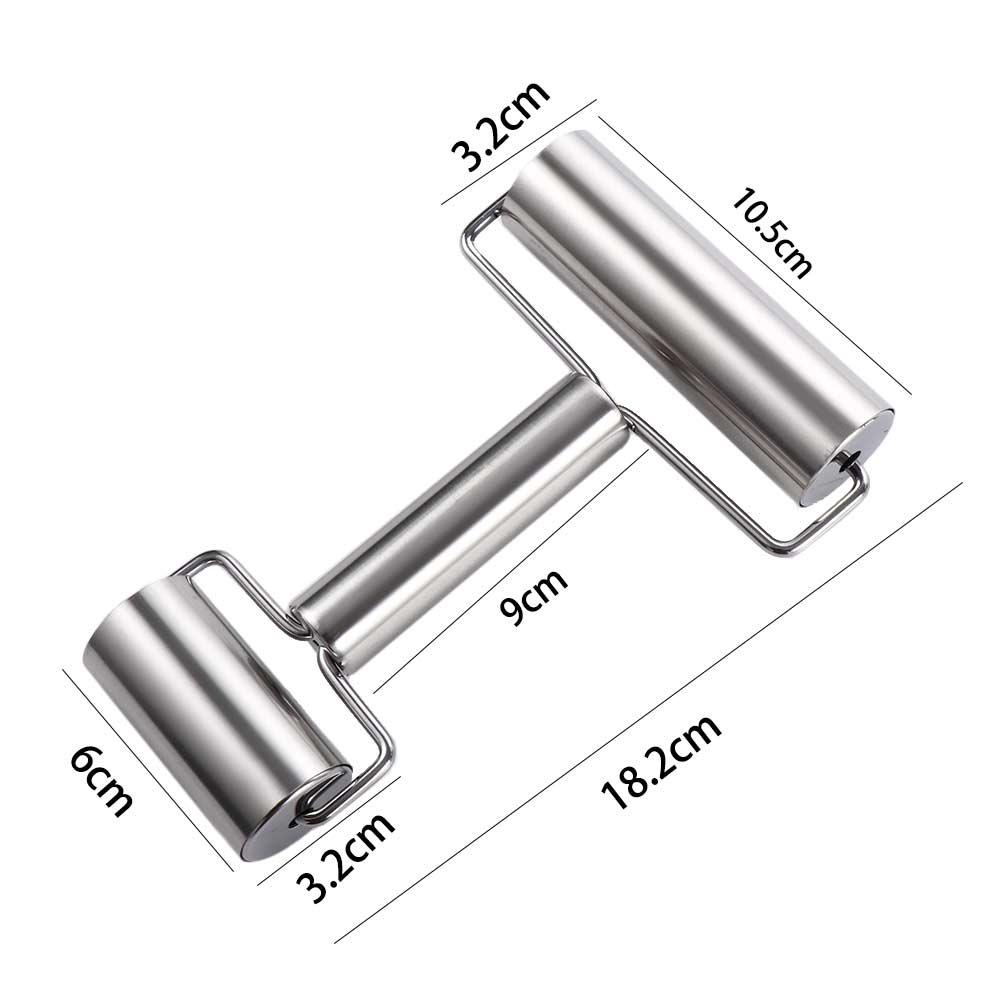 YIYU Cây Lăn Bột Làm Bánh Bằng Thép Không Gỉ Chống Dính Đa Năng