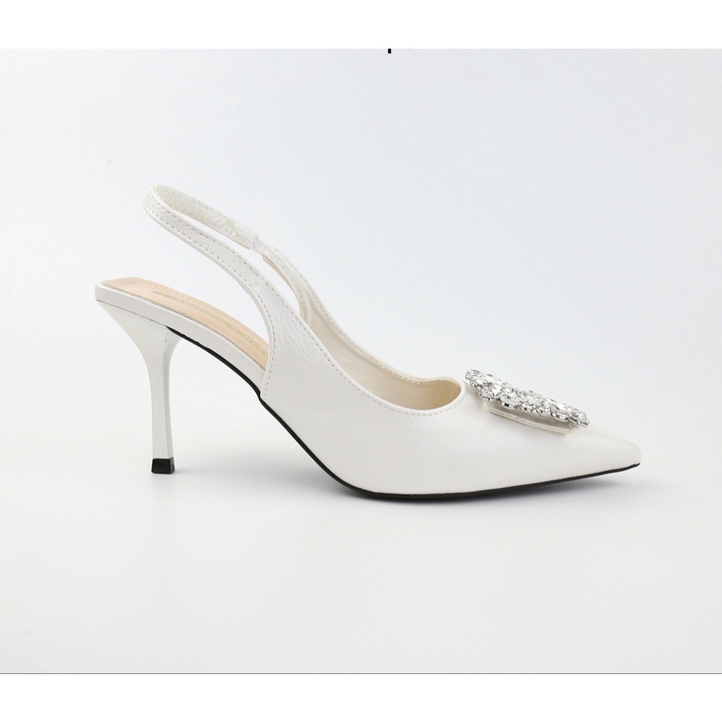 SANDAL CAO GÓT KHUY ĐÁ VUÔNG 7P SANG CHẢNH