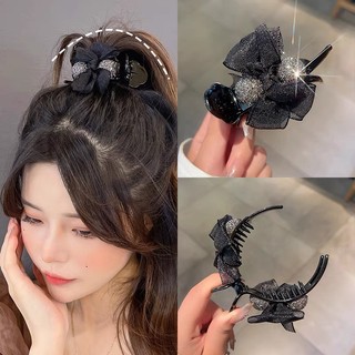 Kẹp tóc càng cua đính đá lấp lánh