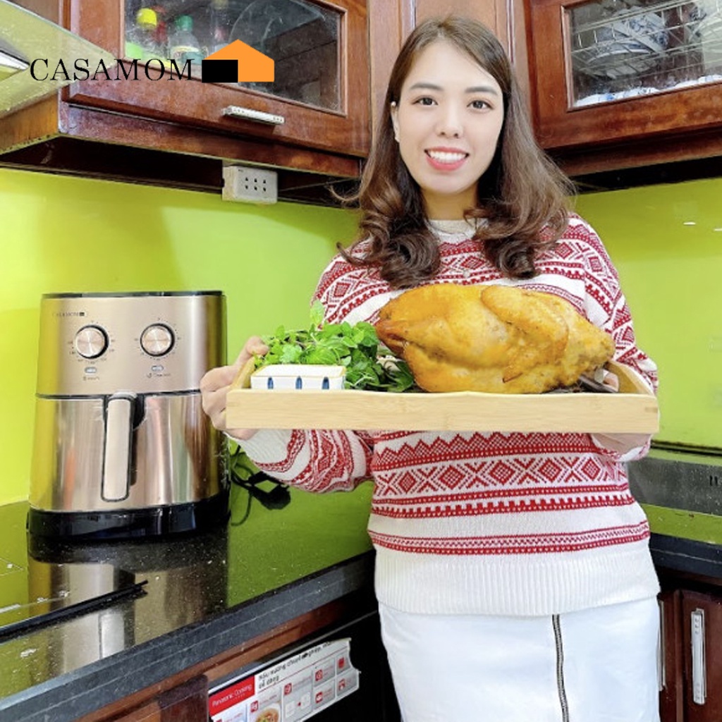 Nồi Chiên Không Dầu Nội Địa Chính Hãng Casamom Hàn Quốc CAA-206 Dung Tích 7L Bảo Hành 12 Tháng Lỗi 1 Đổi 1 - Hanitech