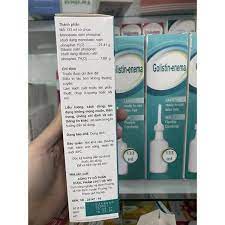 Thụt táo GOLISTIN - EMMA dùng cho ngưoi táo bón,sạch đại tràng trước và sau phẫu thuật