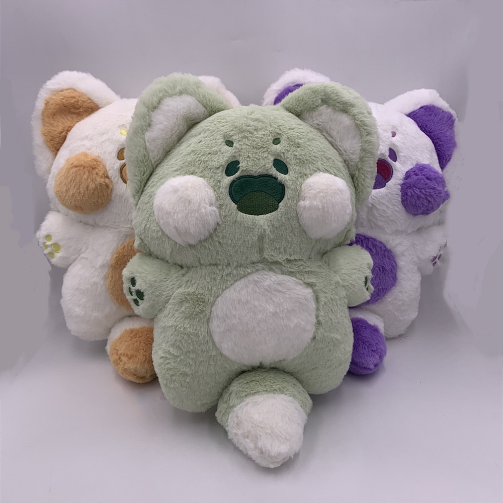 Mèo Nhồi Bông Mềm Mại Làm Quà Sinh Nhật Cho Bé