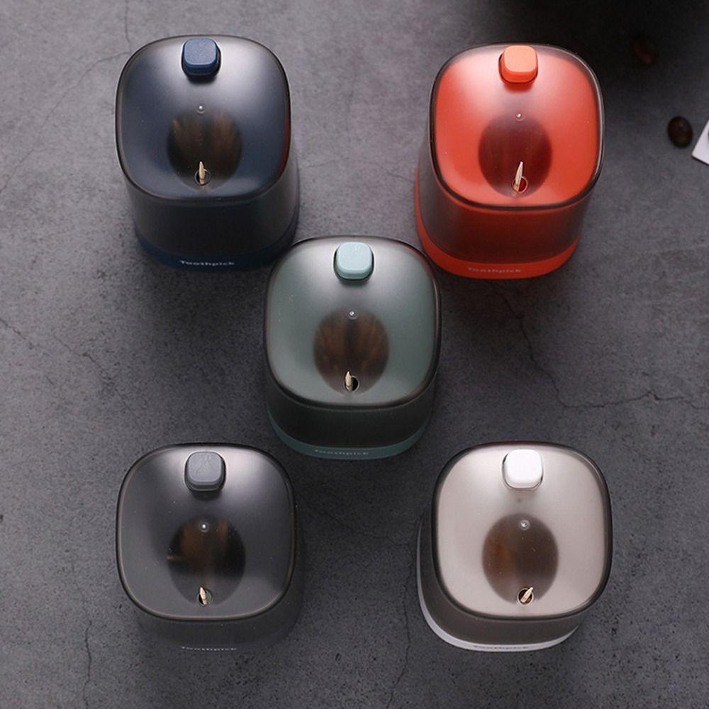 GOGOUP Hộp Đựng Tăm Xỉa Răng Tiện Dụng Cho Gia Đình