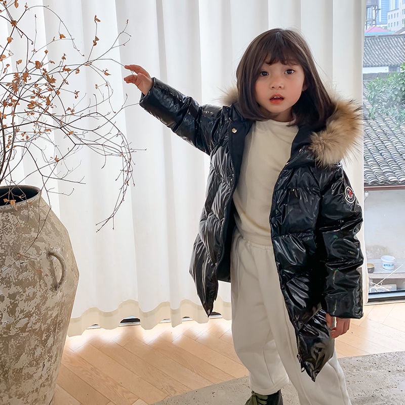Áo Khoác Phao Dáng Dài Thời Trang Mùa Đông Mới 2022 Cho Bé