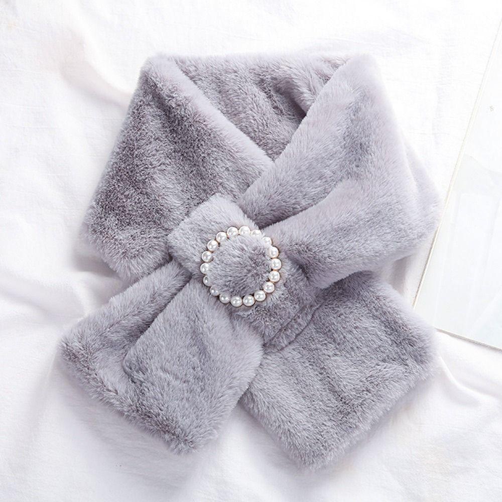 Khăn Choàng Lông Nhung Mềm Mại Giữ Ấm Cho Nữ