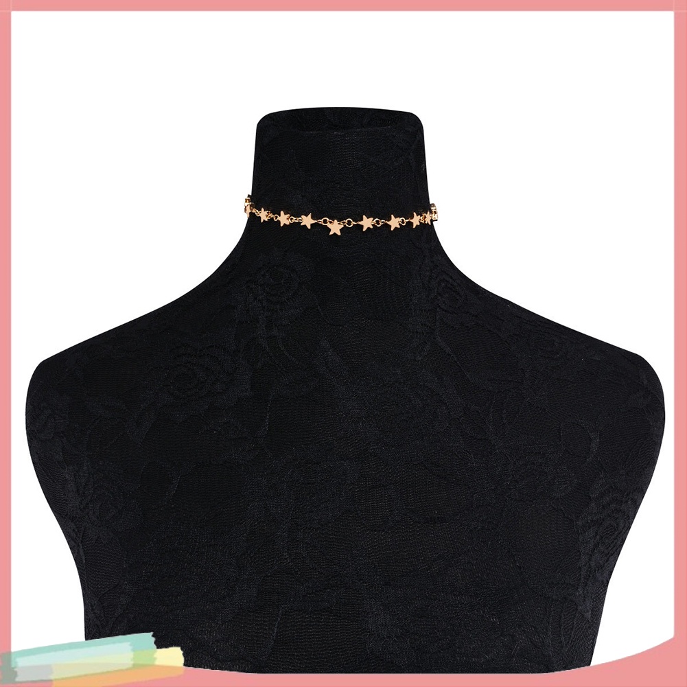 Vòng Cổ Choker Hình Ngôi Sao Thời Trang Thanh Lịch Dành Cho Nữ