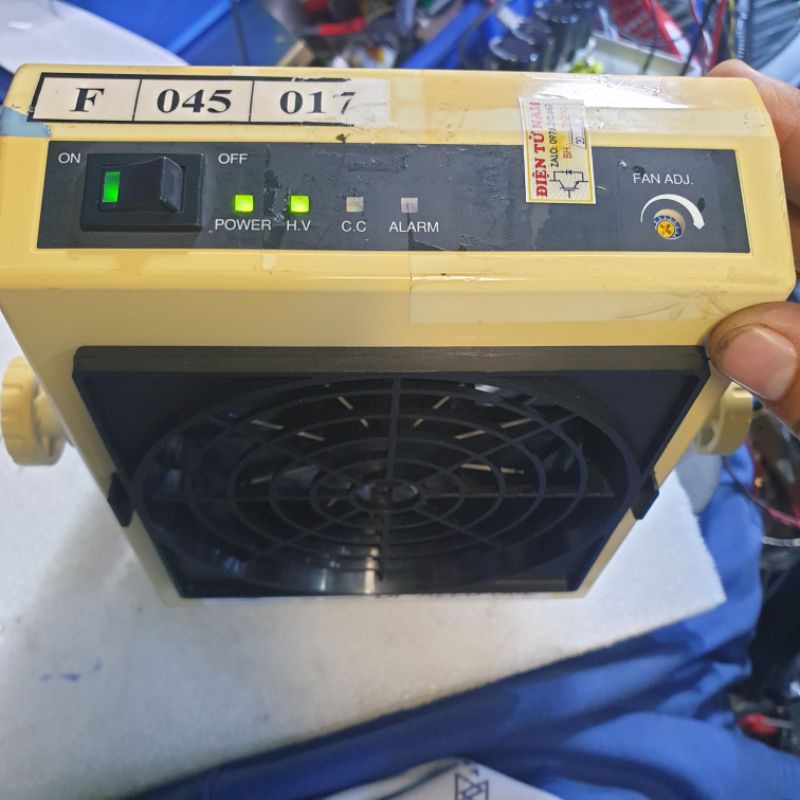 Quạt ion hút khói thiếc hàn