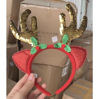 bờm noel cài tóc noel