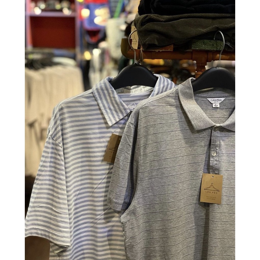 Áo Polo Nam Thể Thao Cổ Bẻ Hàng 2Hand Secondhand, Vải Mặc Mát New 99% Mẫu 1 Tuyển Chọn
