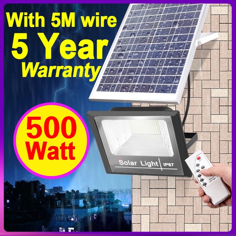 ĐÈN NĂNG LƯỢNG MẶT TRỜI MAX TECH 45W - 200W - 500W SOLAR LIGHT - PIN SẠC TRỌN DỜI