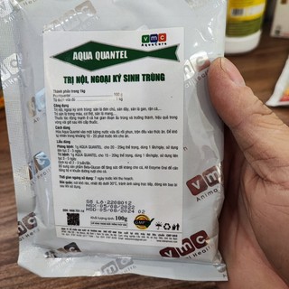 𝐀𝐐𝐔𝐀 𝐐𝐔𝐀𝐍𝐓𝐄𝐋 - diệt nội/ ngoại ký sinh trùng - gói 100g