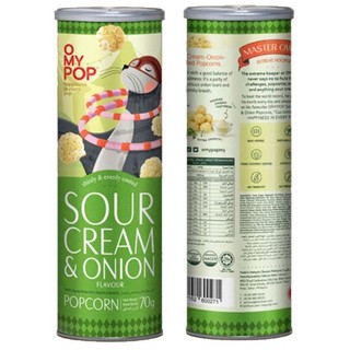 Snack bắp rang bỏng ngô OMYPOP 7 vị