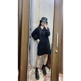 VÁY LEN CỔ NƠ