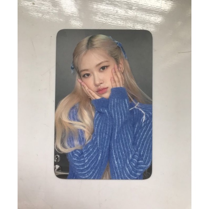 Lẻ Card Ảnh Bo Góc Blackpink Rosé Pre Ktown4u Trong Album -R- Siêu Hot