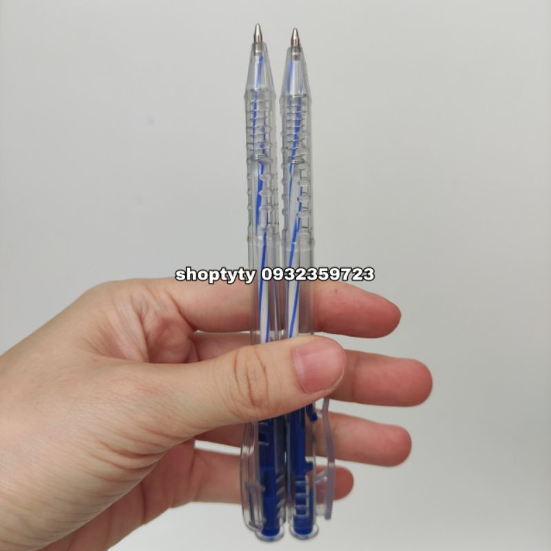 1 Bịch 100 Cây Viết Bi Xanh Ngòi 0.7mm Chính Hãng Tân Thành