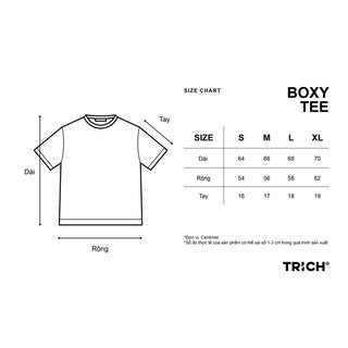 NGC BOXY T-SHIRT ( Áo thun cô gái TRICH)