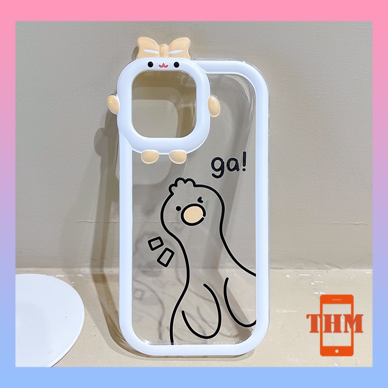 Ốp lưng iphone Vịt con hình quái vật nhỏ Cho Iphone 6 / 6S / 6splus / se / 7 / 7plus / 8 / 8plus / X / xs / xsmax / 11 / 12 / 13 / 14 / plus / pro / pro max-6006