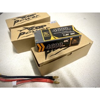 Pin shortcase 2s 4600mah 45c zoppower
