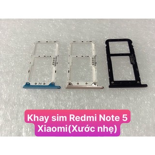 Khay sim Redmi Note 5 Xiaomi (Tháo máy hơi xước)