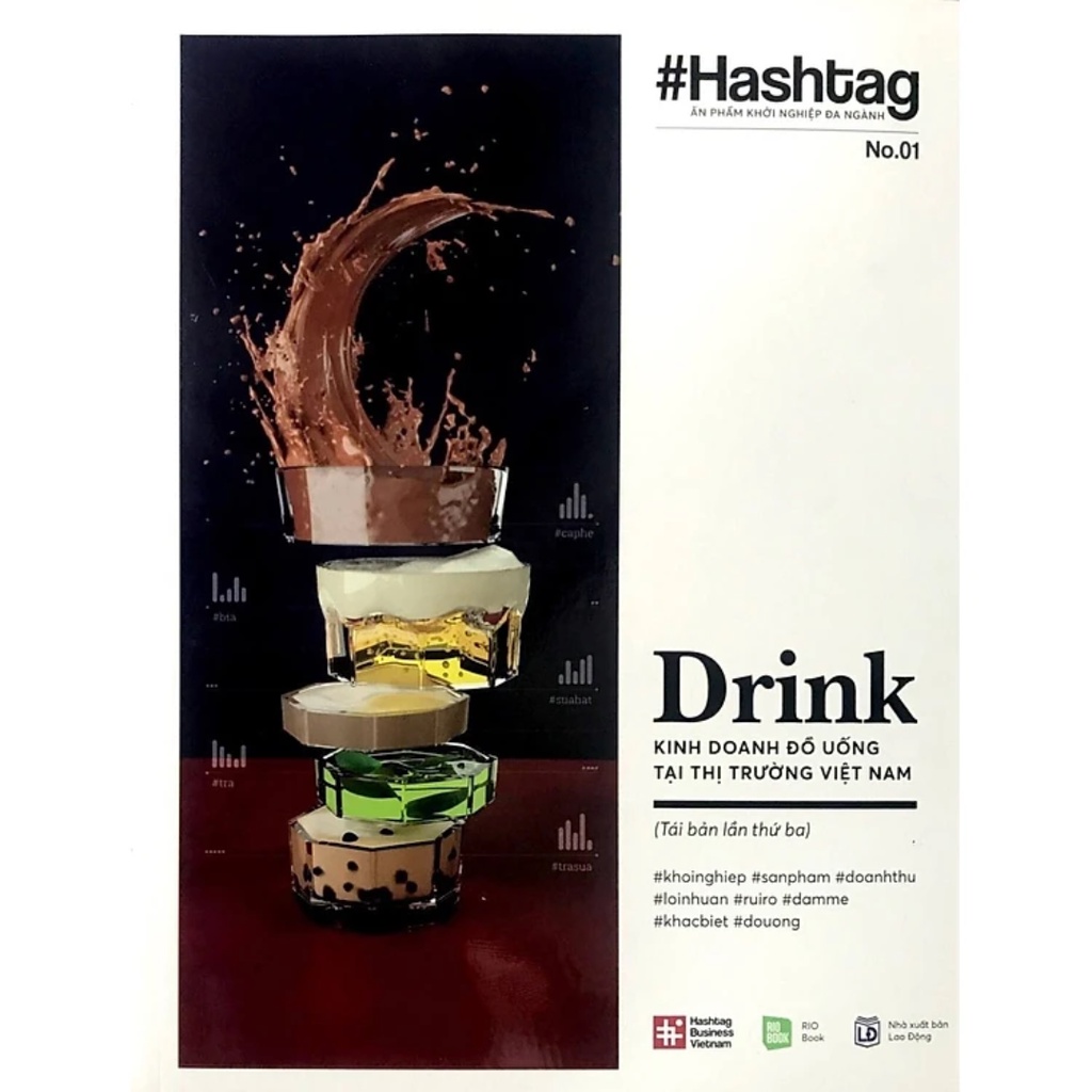 Sách - #Hashtag 01: Drink - Kinh Doanh Đồ Uống Tại Thị Trường Việt Nam