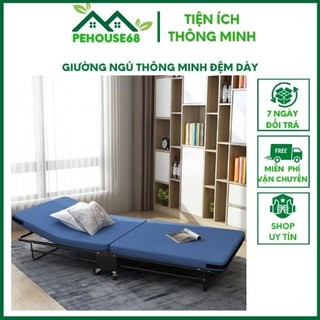 Giường ngủ đơn gấp gọn thông minh dành cho văn phòng và gia đình cao cấp, giường xếp đa năng