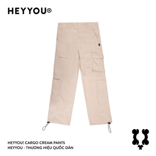 Quần dài Heyyou! Cargo Cream Pants
