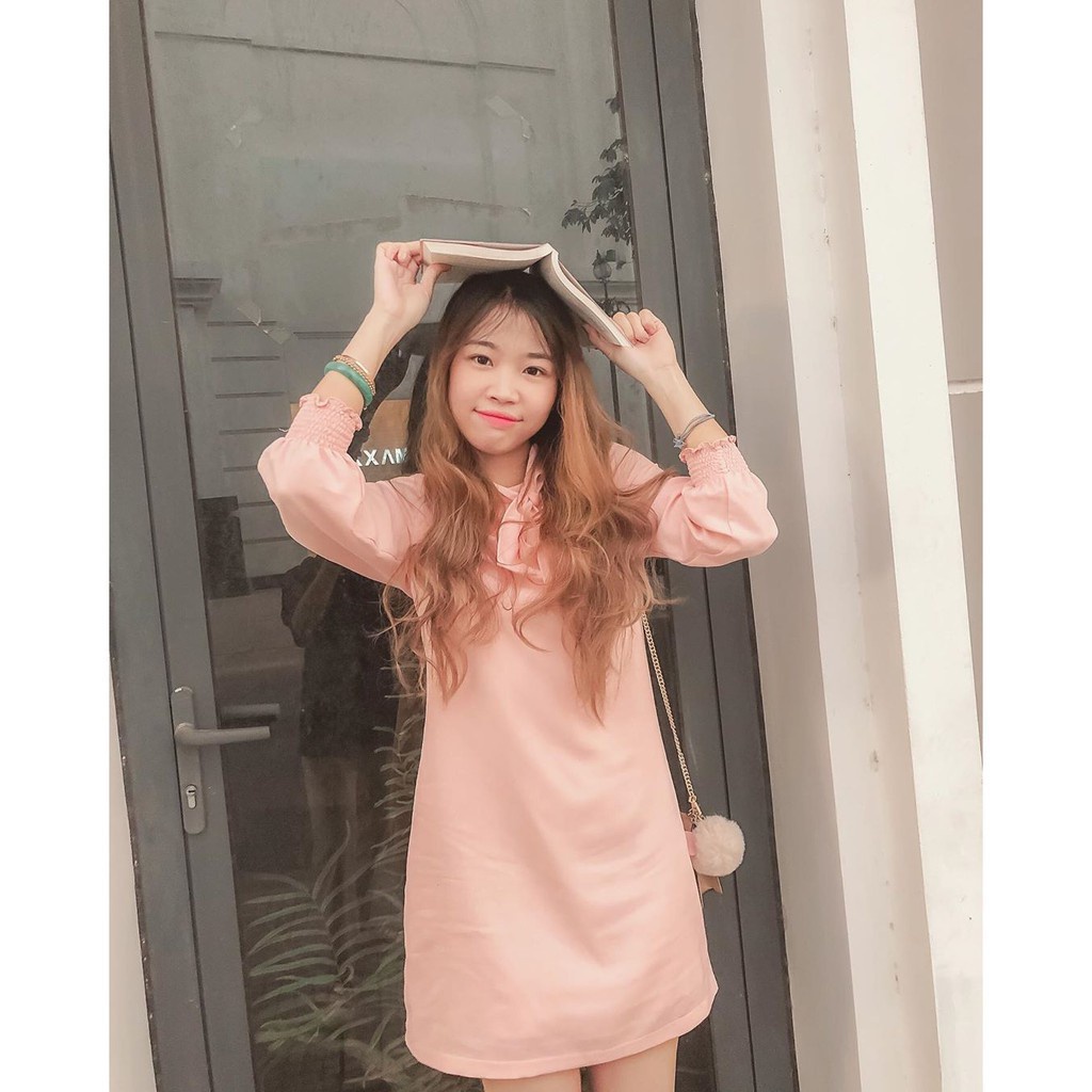 Đầm nơ basic Marc sz S M