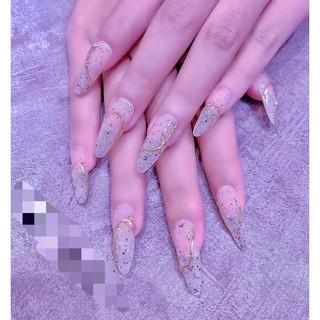 🎀Nail box, móng up thiết kế kiểu viền 374🎀