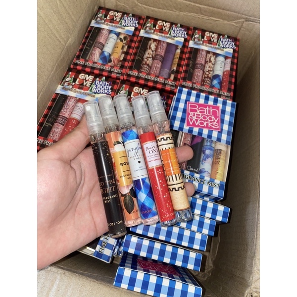 Xịt Thơm Toàn Thân Body Mist Bath & Body Works - 10ml - Wellstoreuk89