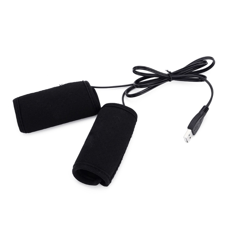 1 Cặp Vỏ Bọc Tay Lái Xe Máy Điện USB Sưởi Ấm